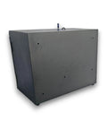 Rear view of Dollar Bill To Coin Change Machine Black For Laundromats, Arcades And Vending Spots, Compact Wall Mountable Unit