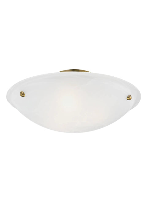 Oasis 3 Light Ceiling Mount Antique Brass Finish Modern Steel Build Contemporary Living Room Ceiling Light Fixture With Dope Clean Lines And Easy Install In Any Room featuring white alabaster glass