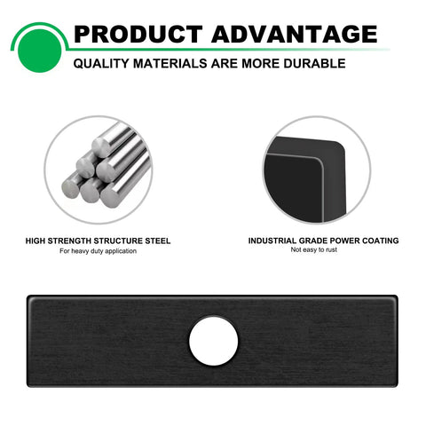 6 Pack 8x2 Inch Edger Blades With 1 Inch Center Hole Replacement For Lawn Edgers Compatible With Echo Stihl Ryobi And Maruyama Eco Friendly Durable Stainless Steel Pro Grade Tough As Nails, black coated steel blade