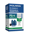 Full Synthetic 5W50 Powersports Oil Change Kit With Oil Filter And Drain Plug Washer For 4 Cycle Engines packaging