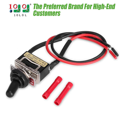 Run Tow Switch Kit For EZGO RXV Electric Golf Carts 2008 Up Replacement 608900 with wires and connectors