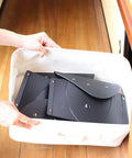 Storing Foldable Meditation Kneeling Bench Seiza Posture Support For Pain Free Kneeling in bag, lightweight 180g black design