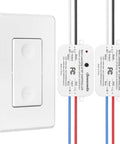Wireless Light Switch And Receiver Kit No Wiring Required Hassle Free Setup Remote Control Wall Switch and receivers