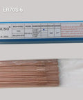 ER70S-6 TIG Welding Rod 1/16 Inch Wire 17 Inch 1Lb Mild Steel Filler Rods in packaging