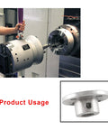 Product usage of 4 Pack 5mm Flange Shaft Couplings For RC Motors in mechanical setup