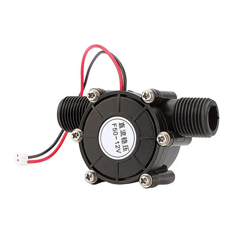 12V Micro Hydroelectric Generator For Home Use, Portable Water Turbine Power Generator, 10W Output, front view