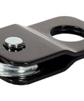 Beefy 4 Ton ATV And UTV Snatch Block For Winches, Doubles Your Winch Power, Heavy Duty 8,000 Pounds Capacity, Fits Polaris Honda Can Am ATVs And UTVs, Side By Side Accessories For Trail And Worksite, black steel snatch block