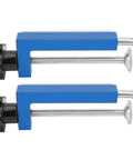 2 Pack 120mm Aluminum Alloy Flexible Clamps For DIY Woodworking And Carpentry Handy Rust Resistant Clamps For Table Saws Band Saws Router Fences