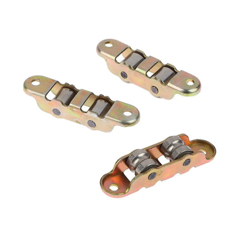 Straight Up Durable 8 Pack Sliding Door Pulleys Built Tough In Stainless Steel With Dual Wheels And Simple Height Adjustments For Ultra Smooth Gliding On Any Standard Track Zero Hassle Replacement Rollers. Metal pulleys with dual wheels.