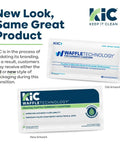 Waffletechnology Cleaning Cards For Money Counter Machine shown with new and old packaging during a branding update.
