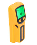 Greensen Stud Finder Wall Scanner 5 in 1 with HD LCD Display for Wood & AC Wire Detection (Yellow) showing a side view with LCD display.