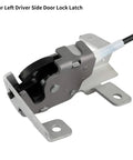 Rear Left Driver Side Door Lock Actuator Latch Assembly With Cable For 2004 To 2008 Ford F150 Extended Cab Pickup Truck close-up of latch mechanism