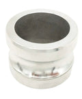 2 Pack Aluminum Type DP Cam And Groove Fittings With Female Coupler To Female NPT Includes Camlock Gasket Fittings 2 Inch Dust Plug Set