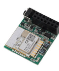 Close-up of Two Channel WiFi Door Opener Module with Remote Phone Control for Apartments and Shared Offices showing circuit board