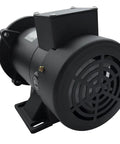 Beefy DC Motor One Quarter HP 56C Frame 90V 1750 RPM TEFC Permanent Magnet Dual Mount side view