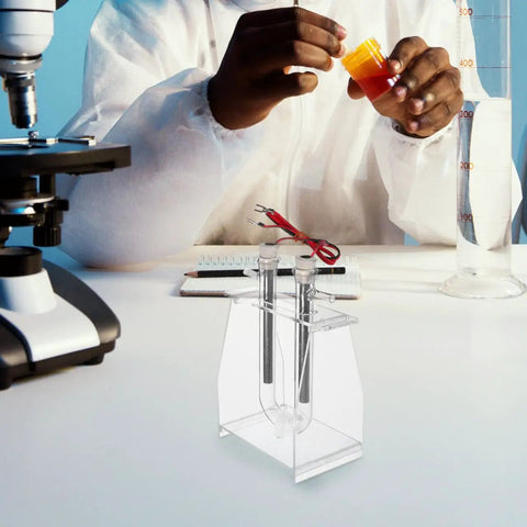 Hands-On Water Electrolysis Demonstration Kit For Science Class shown with student and laboratory equipment in classroom setting