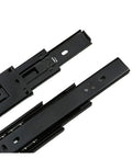 Premium Bottom Mounted Drawer Slides For Kitchen Cabinets Smooth As Butter Concealed Rail Kit With Rock Solid Steel Tracks and glides.