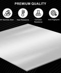 304 stainless steel sheet, 12 x 8 inches, 0.024 inch thick (0.6 mm) shim plate.