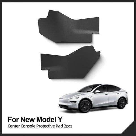 Heavy Duty Kickproof Console Guard For Tesla Model Y Juniper And Model 3 Highland Custom Fit Shield No Trim Needed Quick Snap Install.