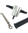 Double Head Nibbler Sheet Metal Cutter Tool For Drills And Saw Attachments Stainless Steel Nibbler Cutter