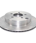 Rear Vented Brake Rotor Pro Grade Build With Forged Flange And Induction Hardened Raceways For Precise ABS Signaling And Water Debris Protection