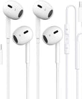 2 Pack USB C Headphones Wired With Microphone And Remote For iPhone 17 16 15 Pro Max iPad Galaxy Pixel 7 6 5 4