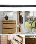 Top Shelf Heavy Duty Steel Ball Bearing Drawer Slides With Soft Close Rock Solid Cabinet Runners Workhorse Standard For Kitchen Bedroom And Office Wood Projects Smooth Glide Replacement Rails in a modern interior.