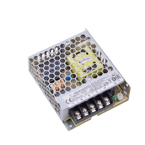 Industrial Grade Switching Power Supply Delivers Steady 24 Volt 2.2 Amp Output At 52.8 Watts Ac To Dc Converter With Overload Protection And Compact Metal Case for CNC equipment.