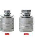 Sweet Heavy Duty Angle Grinder To Wall Groove Cutter Adapter M10 Thread Mount, steel mount for 4 and 6 inch grinders