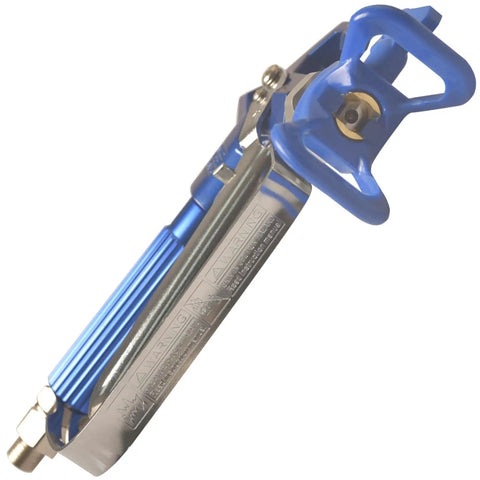 G5 Airless Spray Gun With Guard And 517 Tip For Airless Paint Sprayers, lightweight forged aluminum body, 3600 PSI max, side view