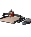 Beefy 300W 3 Axis CNC Router Engraving Machine Kit with GRBL Control, showing 400x400 mm work area for home shop use