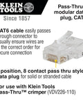 All In One Cable Tester Kit For RJ11 RJ12 RJ45 With LAN Testing Pass Thru Crimper CAT6 CAT5e Plugs And Strain Relief Boots
