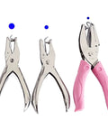 Mini Circle Hole Punch Set Dope For DIY Crafts And Tags 6mm 3mm And 1.5mm Holes handheld paper punch set for scrapbooking