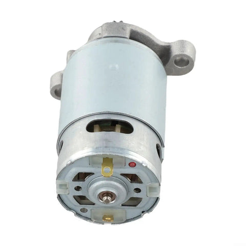 Heavy Duty 21V Reciprocating Saw Motor Replacement Featuring Eight Tooth Gear Drive And Solid Copper Windings side view showing compact design.