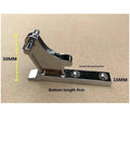 Heavy Duty Refrigerator Middle Door Hinge Replacement Featuring Slick Anti Pinch Buffer And Snug Cold Air Seal For BCD 199kb 206fb 238we 268h Top Shelf Units, 50mm height, 9cm bottom length.