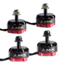 Front view of RS2205 2300KV Brushless Motors 4 Pack For FPV Racing Quadcopters 2CW 2CCW With Screws
