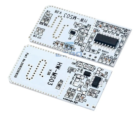 Top Notch Motion Detector Sensor Module 2.4GHz To 5.8GHz Microwave Detector Kit Easy Install For Reliable Electronics And Precision Detection New 2026 High Quality Component, two PCB boards