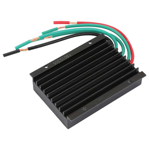 Off Grid Wind Turbine Controller For 12V To 24V Systems, 300W To 600W Regulator With Battery Charging, black finned unit
