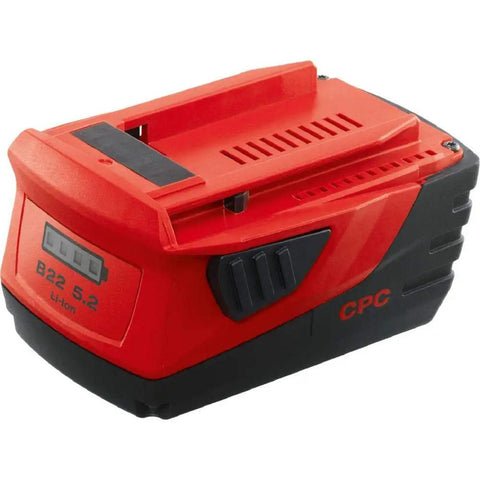 B 22 5 2 Li Ion Battery Pack for Cordless Tools Red Beefy Power Pro Grade Battery