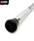 Snowmobile Side Support Pole For Safe Track Service And Suspension Maintenance tool with rubber foot grip close-up