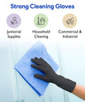 Black Nitrile Disposable Gloves 4 Mil Thick 200 Pack Latex Free For Medical Surgical Cleaning Food Prep Tattoo Pro Grade Grip And Tear Resistant