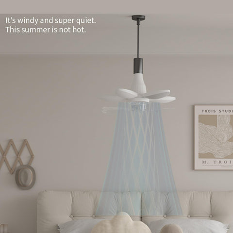 XEGZLH E27/E26 Screw in LED Ceiling Fan Light Even Lighting Distribution for Bedroom Kitchen Comfort in living room.