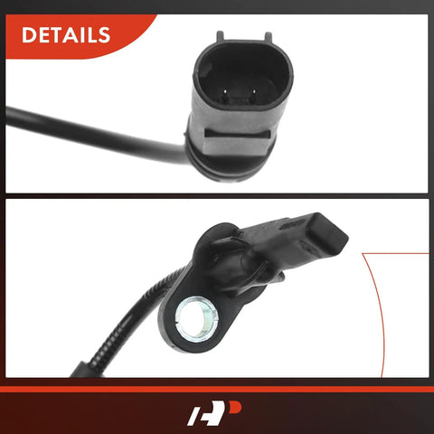 Rear Abs Wheel Speed Sensor For Bmw 2 3 4 M Series close-up photos showing connector and mounting brackets for easy installation.