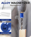 Heavy Duty Magnetic Screw Holder Ring For Drills And Power Tools, 2026 Model Magnetic Ring Bit shown on a drill in use