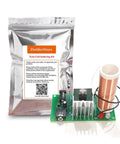 Mini 15W Tesla Coil Kit For DIY Electronics, Music Tesla Coil And Plasma Speaker, Soldering Practice Kit components and packaging