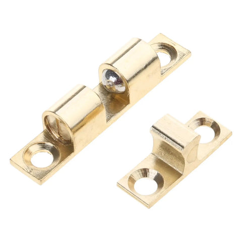 Touch Latch For Cabinets And Doors With Spring Ball Copper Buckle Keeps Your Space Quiet No More Slams Great For Kitchen Bedroom And Living Room