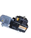 Heavy Duty Vacuum Gas Transfer Pump With High Accuracy And Durable Build Built To Last For Industrial Automation Easy Install Zero Hassle Maintenance Shop Ready Workhorse Krf70 Series side view with motor and control panel.