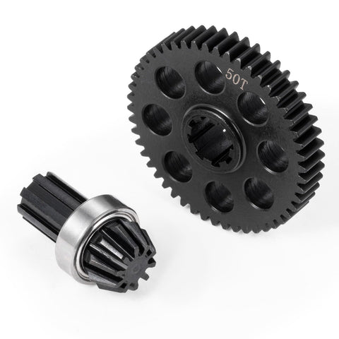 Beefy 40Cr Steel Differential Spur Gear With Pinion Assembly Drive Gear For Hyper Go H16BM H16GT H16DR H16PL MJX RC Cars