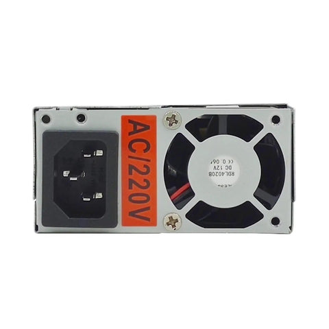 High Efficiency 1U 150W Flex PSD Industrial PC Power Supply With Wide Input Range 110V And 220V Rackmount Ready Built Tough For Pro Rigs And Tech Setups AC220V fan side view