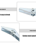 Close-up of Top Shelf 30 Piece Carbon Steel Drywall Anchors M5 X 60mm Butterfly Toggles showing durable metal design.